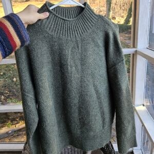 Cozy Oversized Cowl Neck Sweater